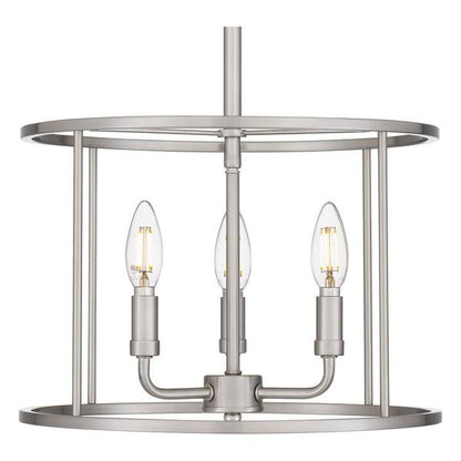 DSI Lighting 1006 105 528 | Emerson 3-Light Brushed Nickel Pendant