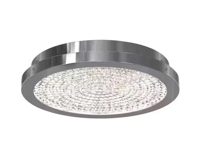 Artika CLGL-HD1 | 13.5" Flush Mount Ceiling Light in Chrome Finish