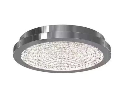 Artika CLGL-HD1 | 13.5" Flush Mount Ceiling Light in Chrome Finish
