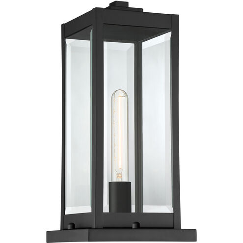 Quoizel WVR9106EK | Westover 1 Light 16 inch Earth Black Outdoor Pier Lantern