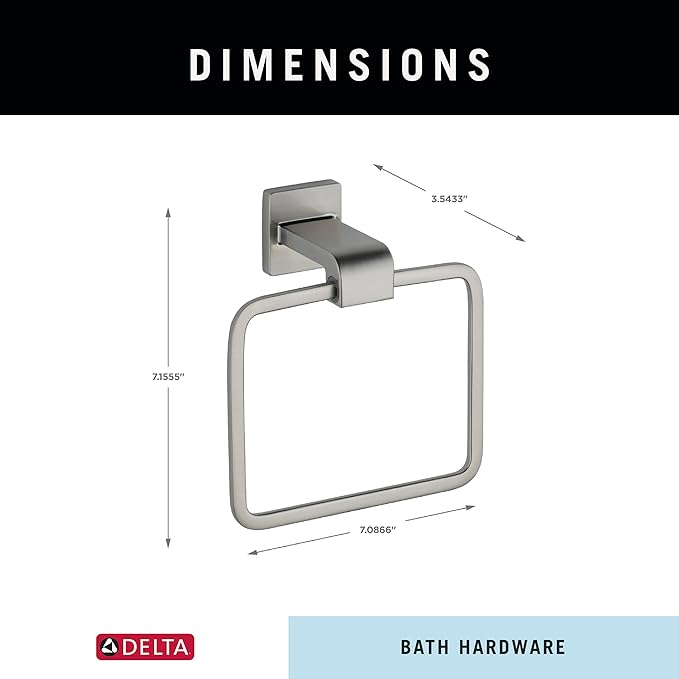 Delta 77546-SS | Hand Towel Holder Brilliance Stainless Steel