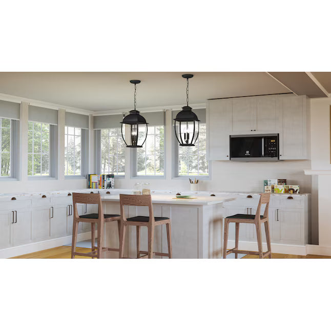 Quoizel BAN1511K | Bain 3 Light 12" Wide Taper Candle Pendant