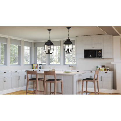 Quoizel BAN1511K | Bain 3 Light 12" Wide Taper Candle Pendant