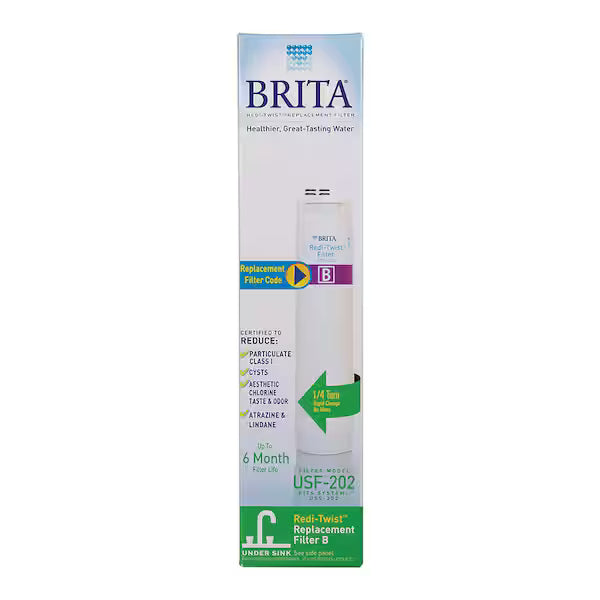 Brita WFUSF202 | Redi-Twist Under Sink Replacement Filter