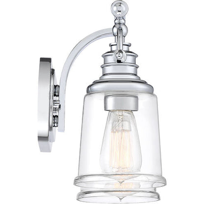 Quoizel GRT8602C | Grant 2 Light 16 inch Polished Chrome Bath Light Wall Light, Medium