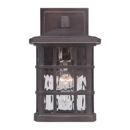 Quoizel SNN8406PN | Stonington 1 Light 11 inch Palladian Bronze Outdoor Wall Lantern, BackPlate: 4.5"W x 6.5"H