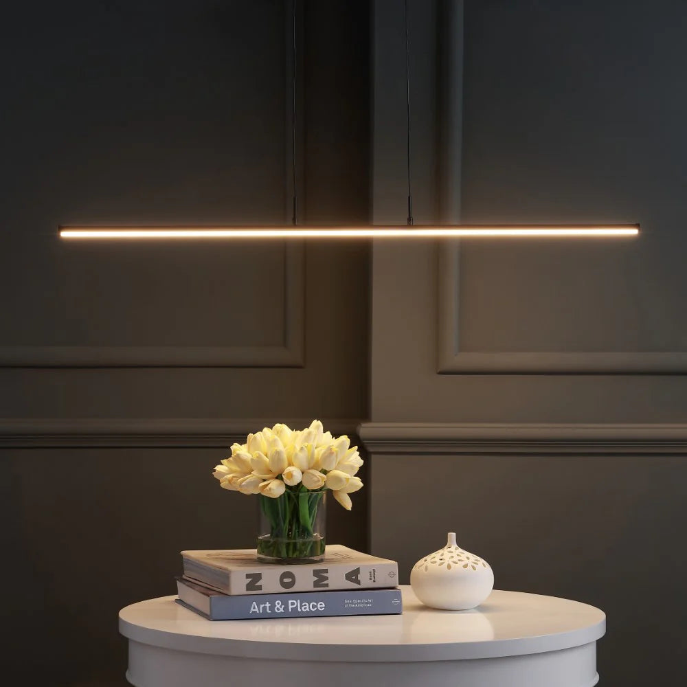 JONATHAN Y Lighting JYL7023B | Conley 40" Wide LED Linear Chandelier