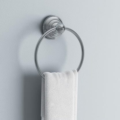 Delta 138272 | Greenwich Towel Ring in Chrome