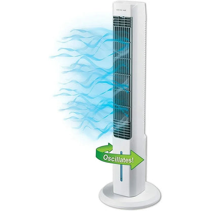 Arctic Air Tower Pure 0S5-800 305 | Speed 38" Cool Tower Oscillating Fan, White