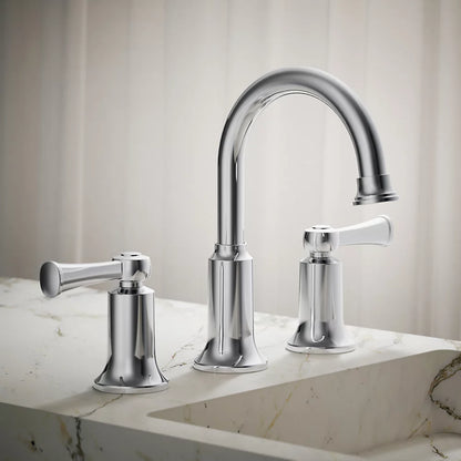 Kohler R21187-4D-CP | Aderlee Widespread Bathroom Sink Faucet, 1.2 gpm in Polished Chrome