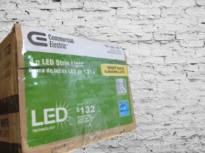 Commercial Electric 1001 391 103 | 4ft. White LED Strip Light
