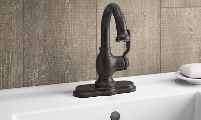 Kohler R76255-4D-2BZ | Worth Single Hole Single-Handle Bathroom Faucet in Oil Rubbed Bronze