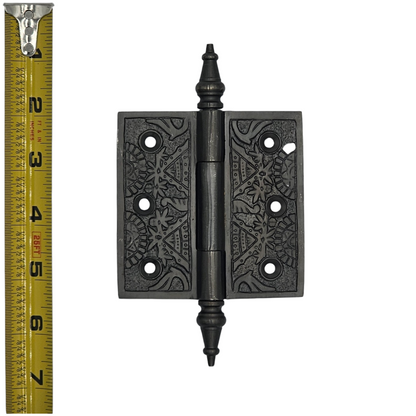 Signature Hardware 968670 | Helios Solid Brass Door Hinge - Antique Pewter
