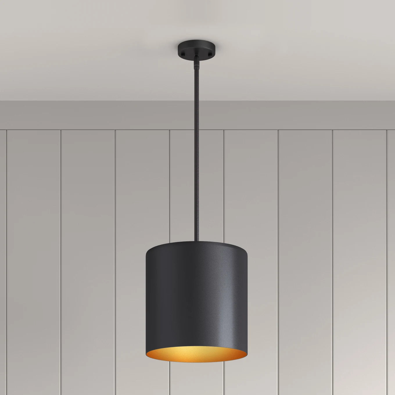 Signature Hardware 484464 | Hedgeway 10" Wide LED Pendant in Black Finish