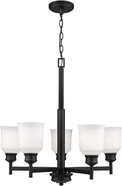 Millennium 145-MB | Burbank 5 Light 26" Wide Chandelier
