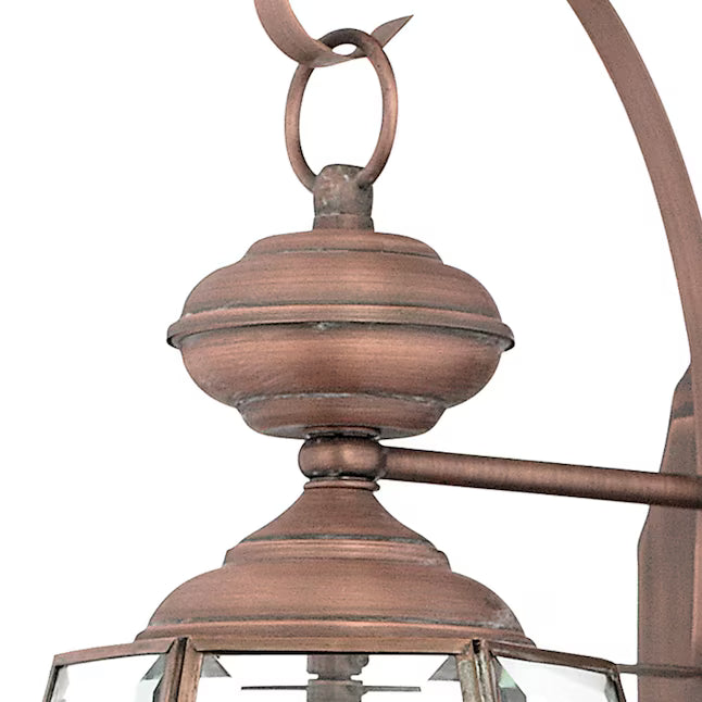 Quoizel NY8317AC | Newbury 2 Light 20 inch Aged Copper Outdoor Wall Lantern