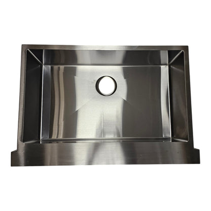 33" x 21" - 7/8x10" Single Bowl Apron Farmhouse Sink | AF3322FD