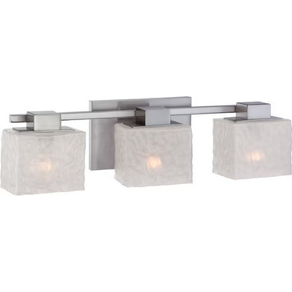 Quoizel MLD8603BN | Melody 3 Light 24 inch Brushed Nickel Bath Light Wall Light