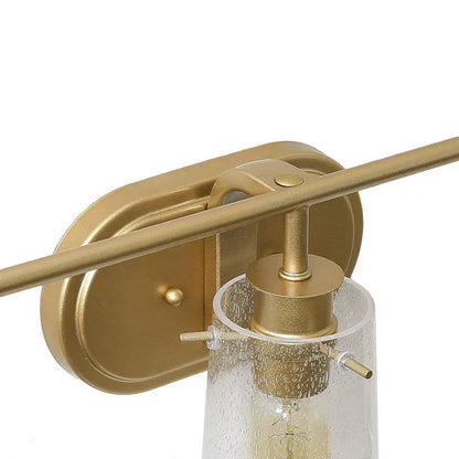 LNC Home A03568 | Tethysia 3-Light Gold Vanity Light