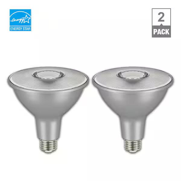 EcoSmart 1006 250 244 | (2-Pack) 150-Watt Equivalent PAR38 Dimmable Energy Star Flood LED Spot Light Bulb Bright White