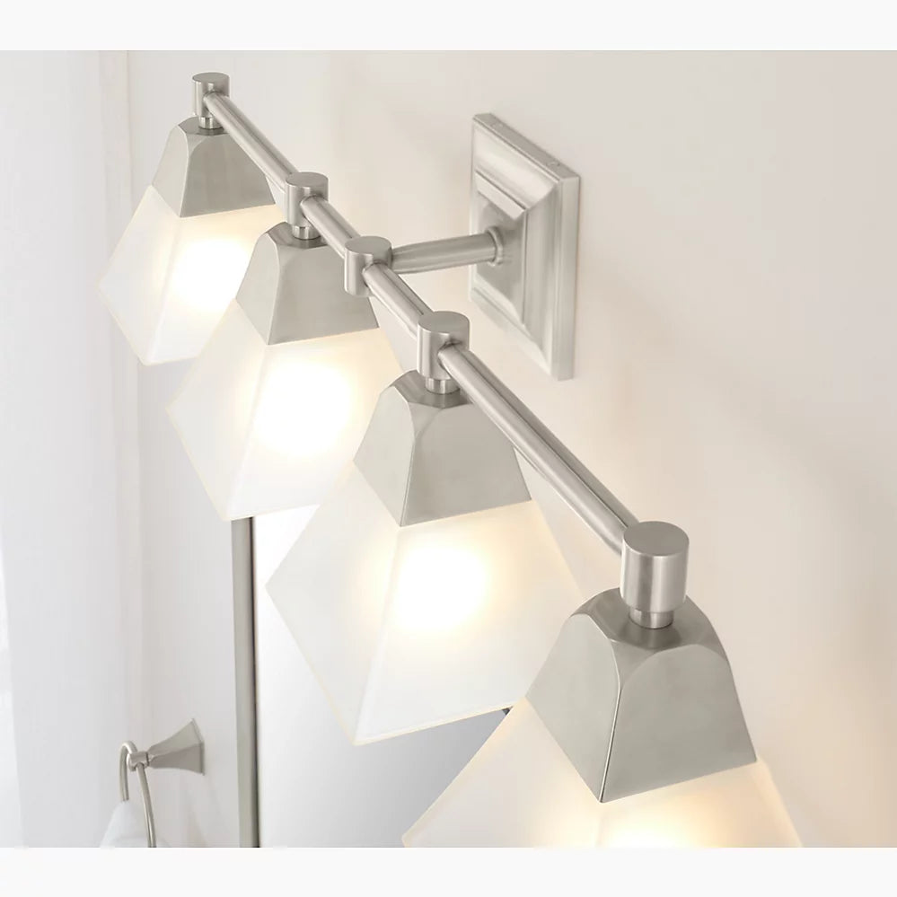 Kohler 23689-BA04-BNL | Memoirs 33" Wide 4 Light Vanity Light in Brushed Nickel