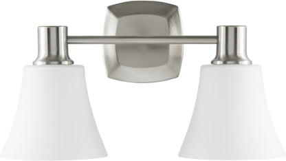 Park Harbor PHVL2222BN | Southern Shores 16" Wide 2 Light Bathroom Fixture