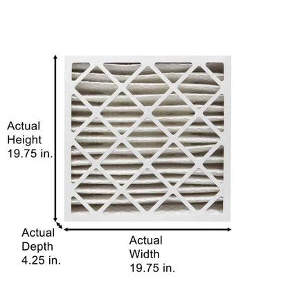HDX 1007 591 200 | 20x20x4 in. Honeywell Replacement Air Filter FPR 9 MERV 13