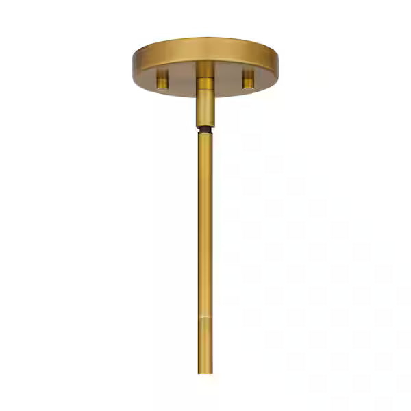 DSI Lighting 1006 106 530 | Mixon 1-Light Aged Brass Pendant with Opal Glass