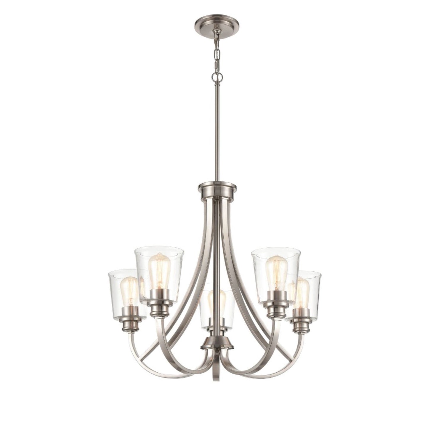 Millennium 3625-CH | Forsyth 5 Light 25" Wide Chandelier