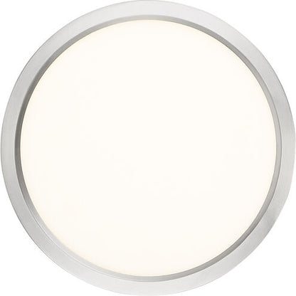 Quoizel OST1711BN | Outskirts 11 inch Brushed Nickel Flush Mount Ceiling Light