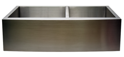 36" x 22" - 1/4" x 10" Satin Kitchen Sink | AFD3622L