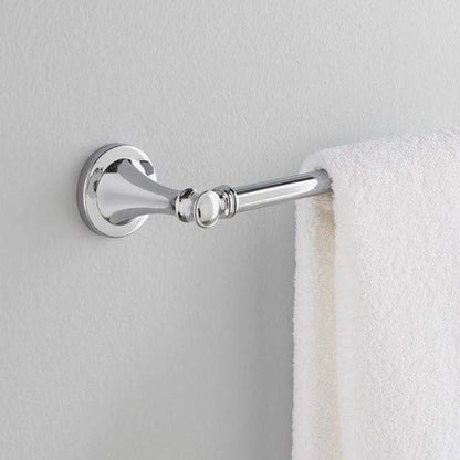 Delta 132887 | Silverton Polished Chrome Towel Bar 18 in. L Die Cast Zinc