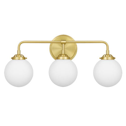 Quoizel LRY8624Y | Landry 3 Light 24 inch Satin Brass Bath Light Wall Light