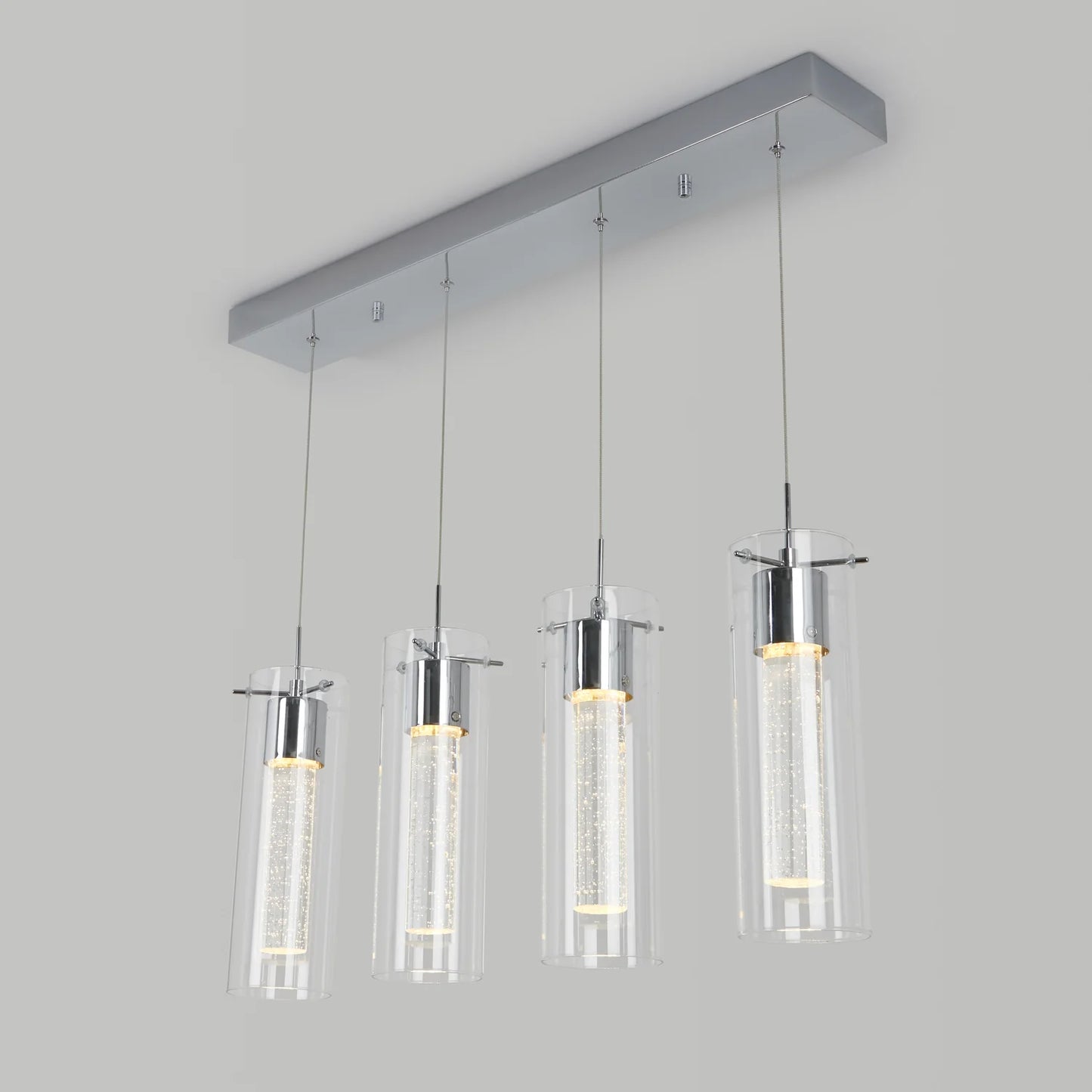 Artika OME59B-HD2 | Essence 4-Light LED Pendant in Chrome Finish