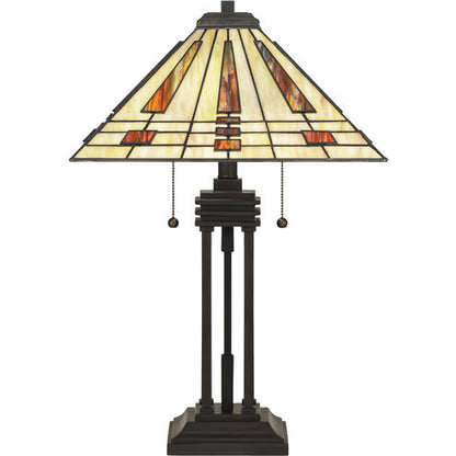 Quoizel TF5209TWT | Stevie 24 inch 75 watt Western Bronze Table Lamp Portable Light