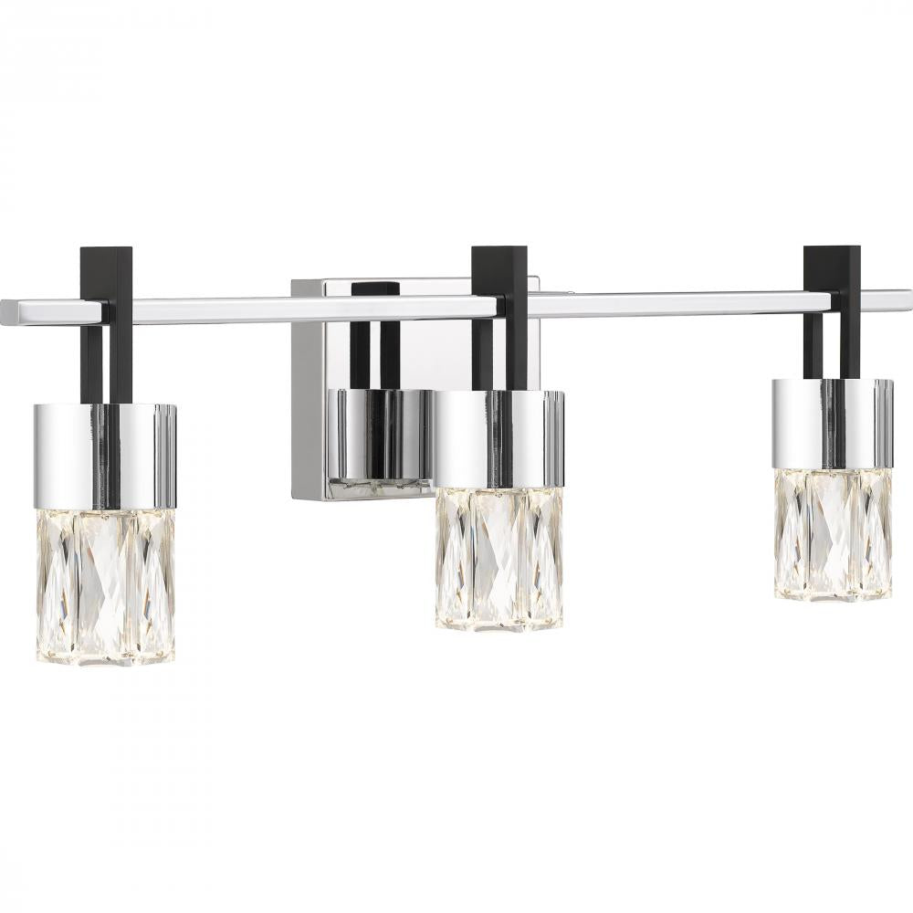 Quoizel PCADA8622C | Adena 3 Light 22" Wide LED Bathroom Vanity Light