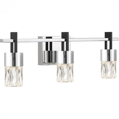 Quoizel PCADA8622C | Adena 3 Light 22" Wide LED Bathroom Vanity Light