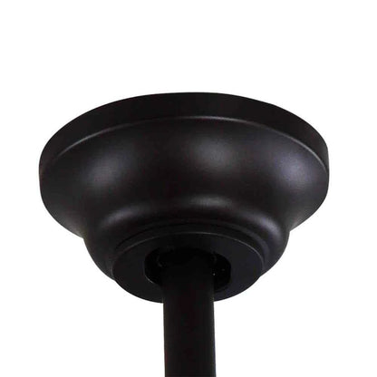 Home Decorators Collection 68244 | Altura 48 in. Indoor/Outdoor Matte Black Ceiling Fan with Downrod and Reversible