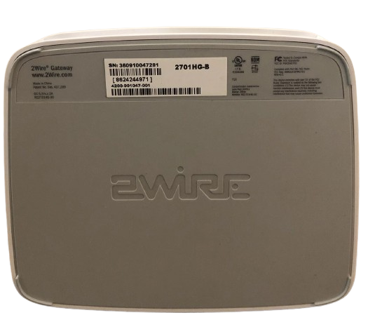 USED - AT&T 2701HG-B Gateway | High Speed Internet Wireless Router/Modem
