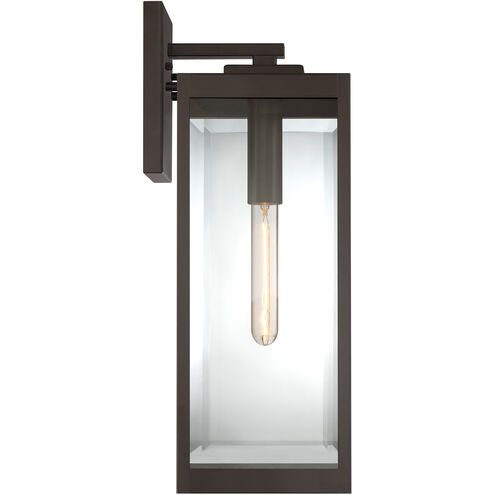 Quoizel WVR88407WT | Westover 1 Light 20 inch Western Bronze Outdoor Wall Lantern