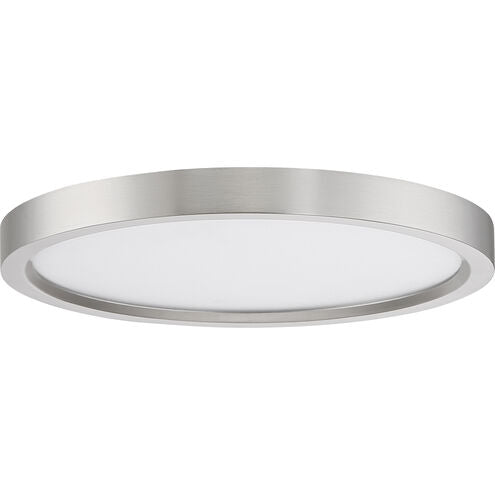 Quoizel OST1711BN | Outskirts 11 inch Brushed Nickel Flush Mount Ceiling Light