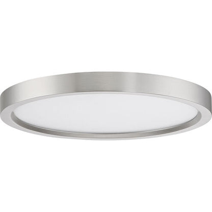 Quoizel OST1711BN | Outskirts 11 inch Brushed Nickel Flush Mount Ceiling Light