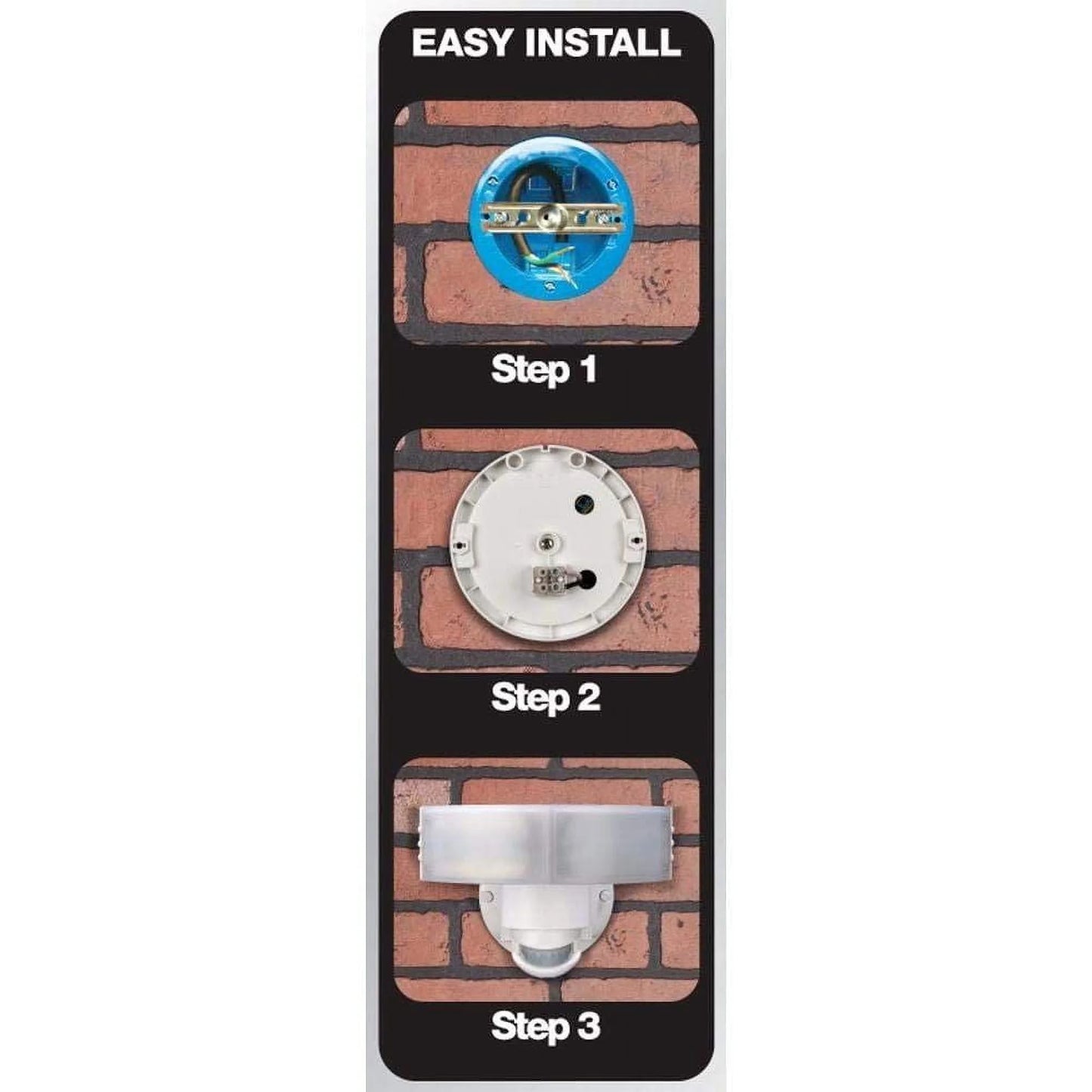 Defiant DFI-5982-WH-G | 180 Degree LED Motion Security Light White