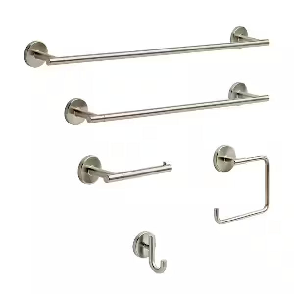 Delta LDL50-SN | Lyndall Wall Mount Single Post Toilet Paper Holder Bath Hardware Accessory in Brushed Nickel