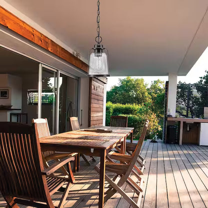 Globe Electric 1003 239 547 | Roth 1-Light Oil Rubbed Bronze Outdoor Indoor Hanging Pendant