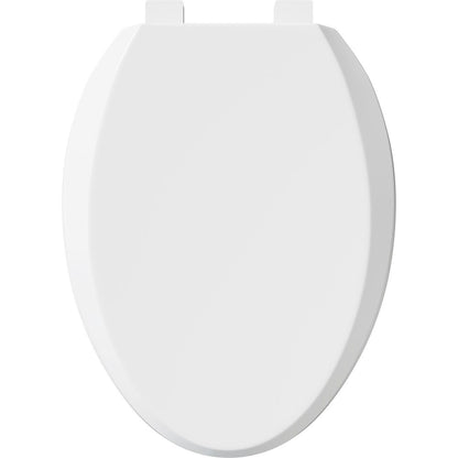 ProFlo PFTSEC2000BS | Crisson Beige Elongated Toilet Seat – Heavy-Duty Plastic, Soft Close, Quick Release