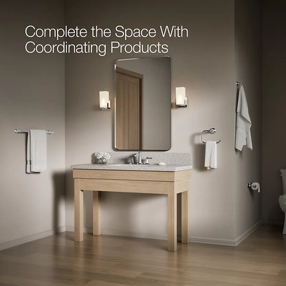 Kohler 1005-270-945 | Capilano 24 in. Towel Bar in Vibrant Brushed Nickel