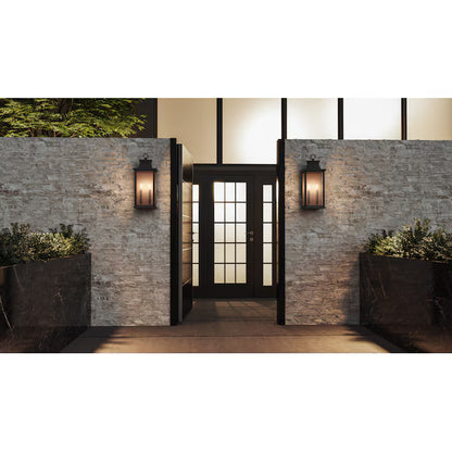 Quoizel ABY8408OZ | Abernathy 2 Light 20" Tall Outdoor Wall Sconce in Old Bronze