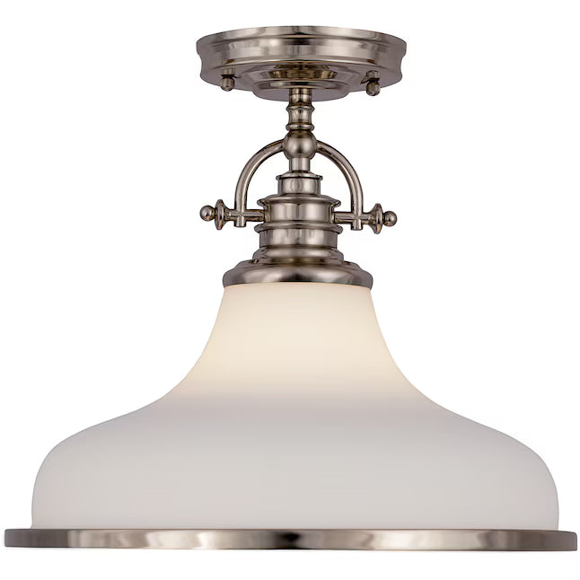 Quoizel GRT2814BN | Grant 1 Light 14 inch Brushed Nickel Pendant Ceiling Light