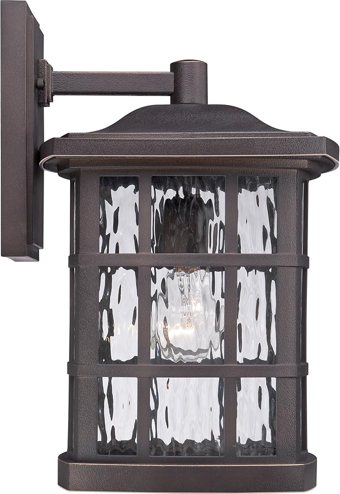 Quoizel SNN8409PN | Stonington 1 Light 16 inch Palladian Bronze Outdoor Wall Lantern